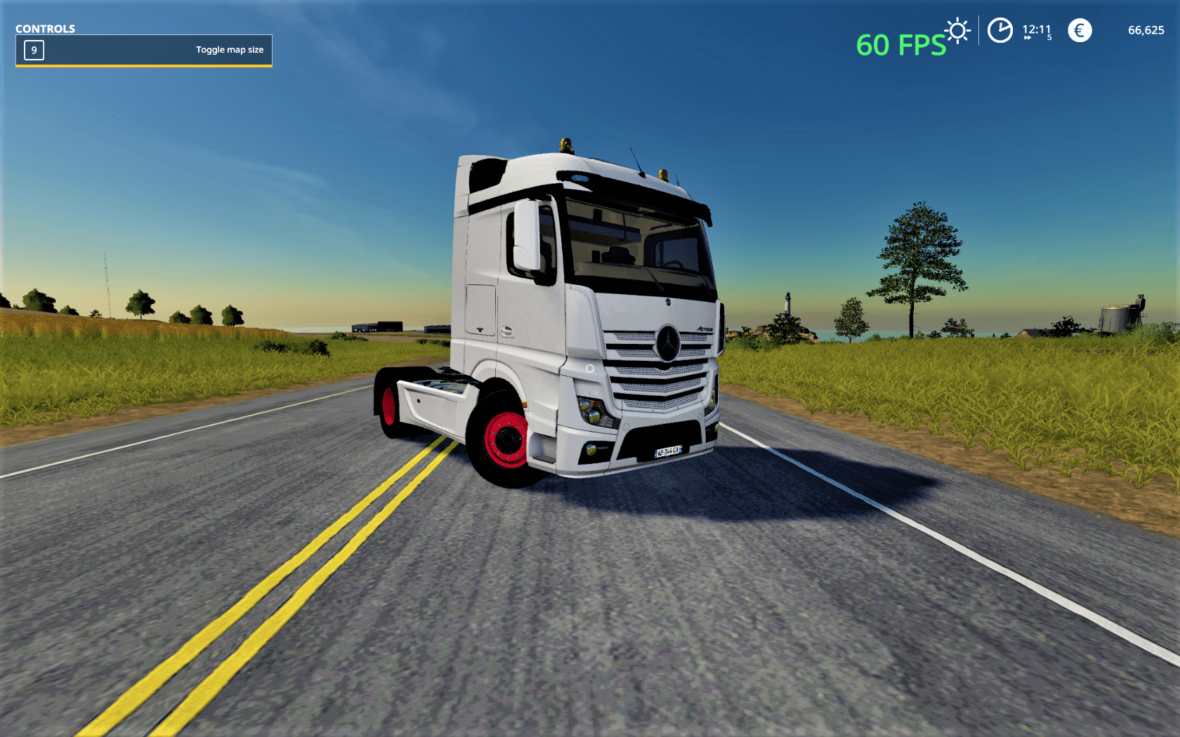 Ls19 Mercedes Actros Mp4 Truck V10 Farming Simulator 19 Mod Ls19