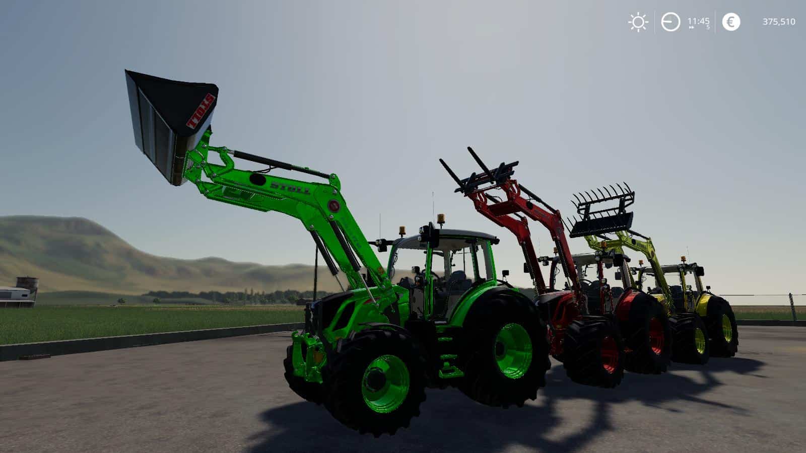 Frontloader Fz60 V1 2 Mod Farming Simulator 19 Mod Fs19