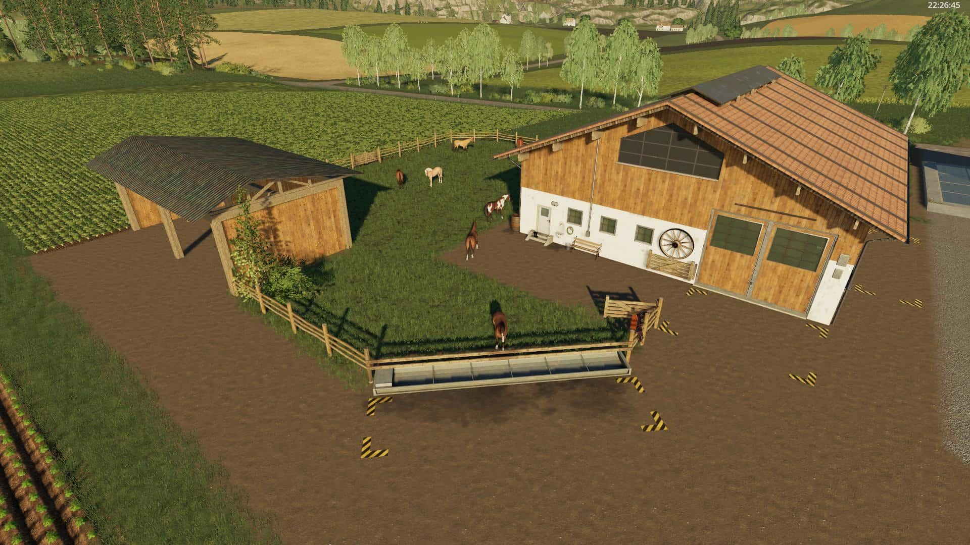 feed horses in farming simulator 19