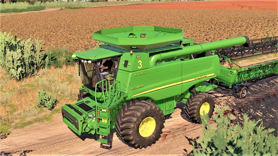 John Deere Sts Series American V Combine Mod Download