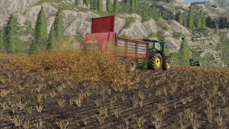 farming simulator 2014 how to fill a manure spreader