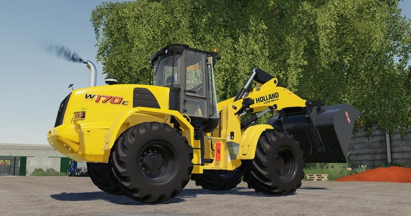 New Holland W 170 C V 1 20 Mod Farming Simulator 19 Mod Fs19