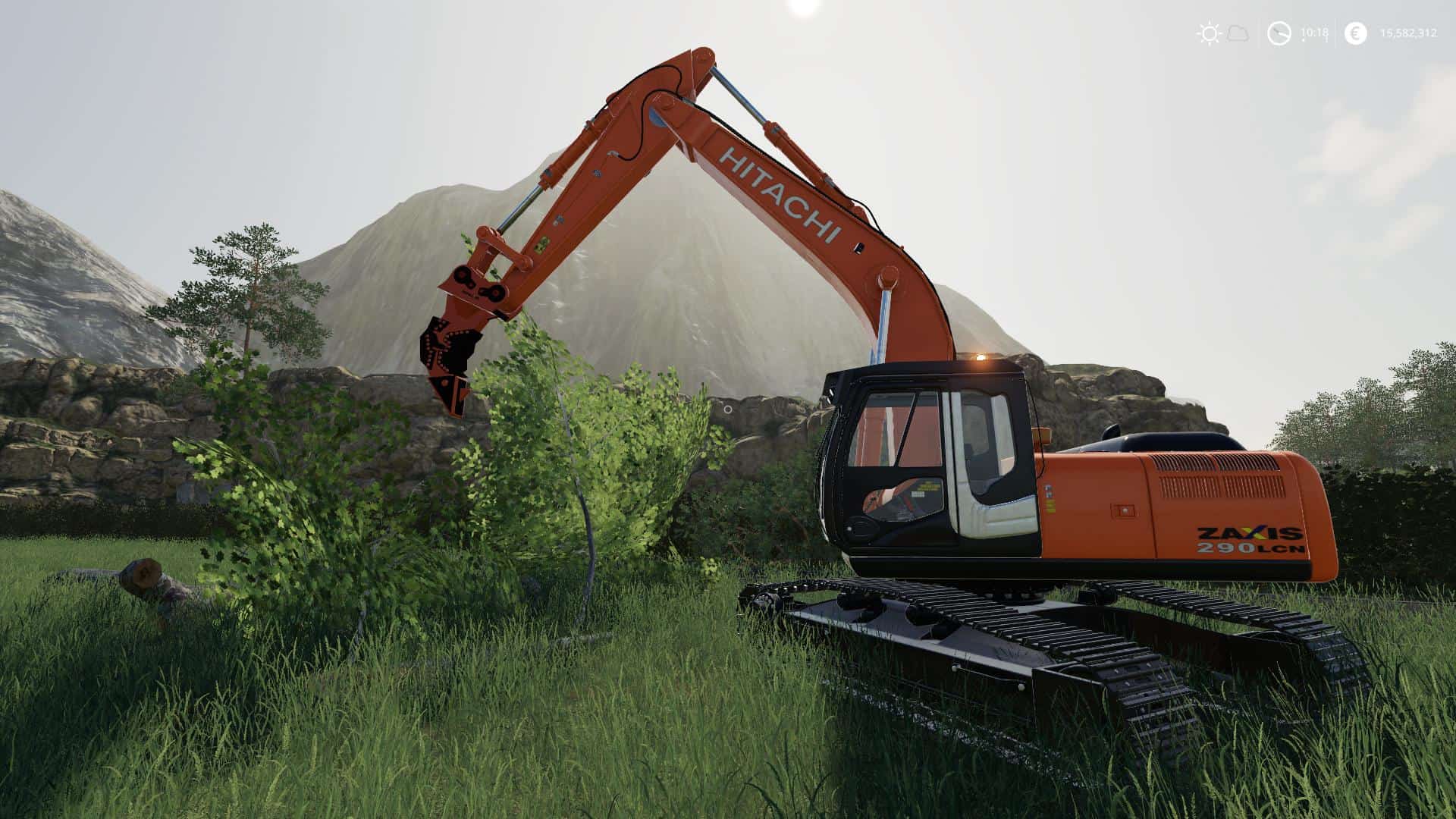 Ripper R For Hitachi Excavator V Mod Mod Download