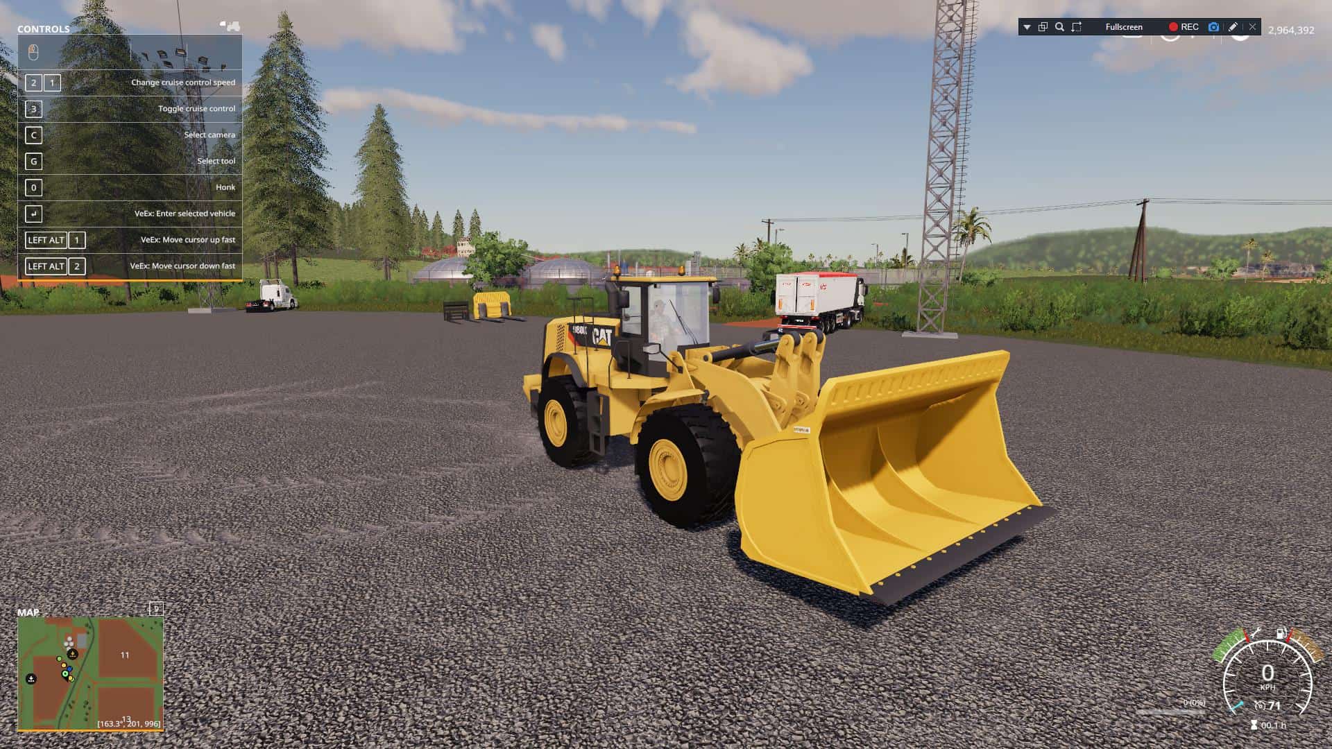 Coal Shovel For 980k Cat Loader V10 Mod Mod Download 1564