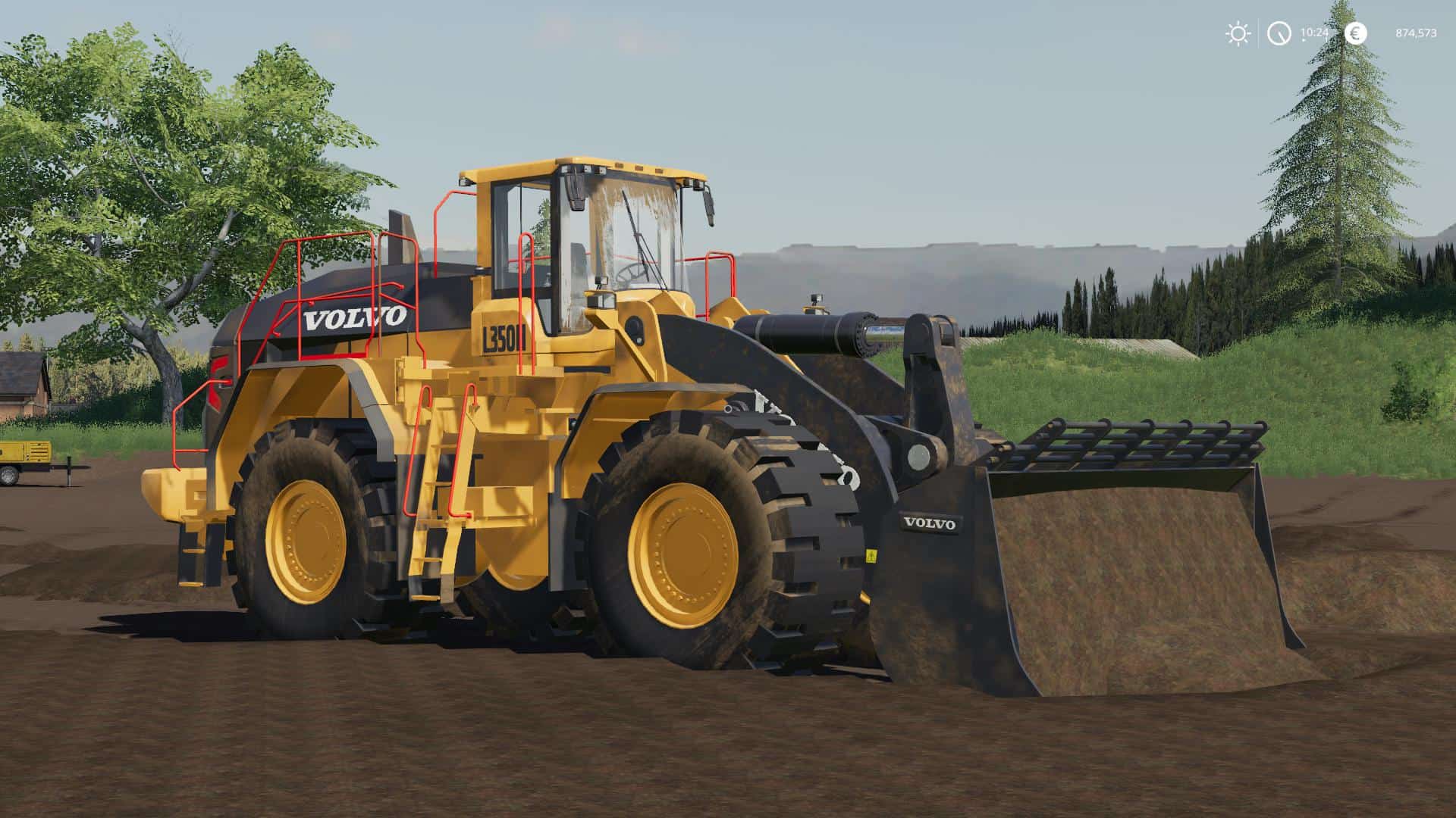 Volvo L 350h Mining Loader V10 Mod Mod Download 6151