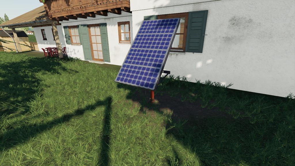Mod - Solar Panel (Prefab) v1.0 FS22 •