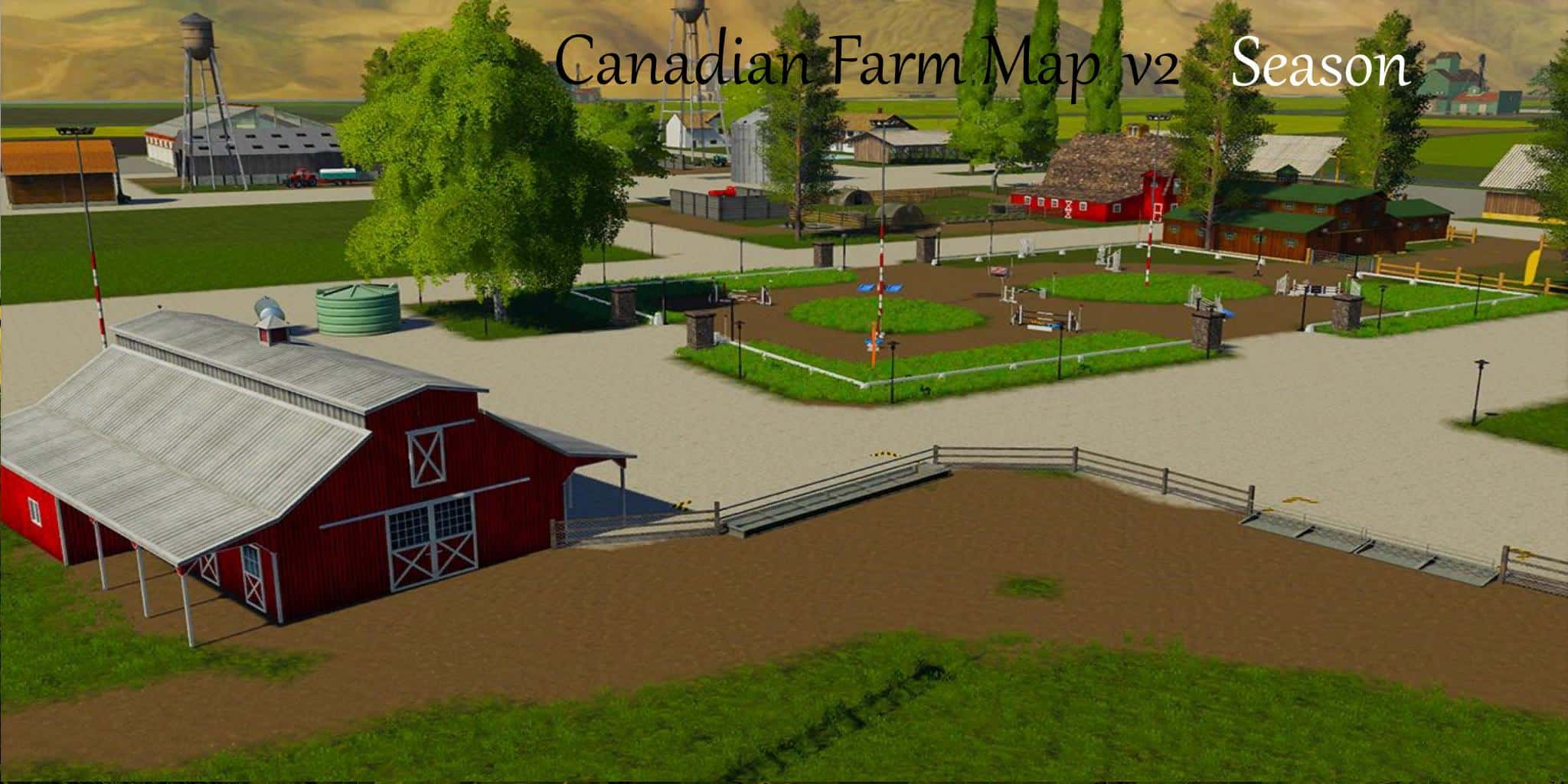 Canadian Farm Map Season V2 0 Mod Mod Download   FS19 Canadian Farm Map Season V2 2 