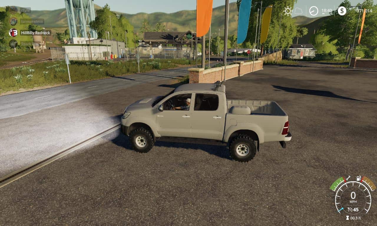 TOYOTA HILUX POLICIA BONAERENSE 1.1.0 »  - FS19, FS17, ETS 2  mods