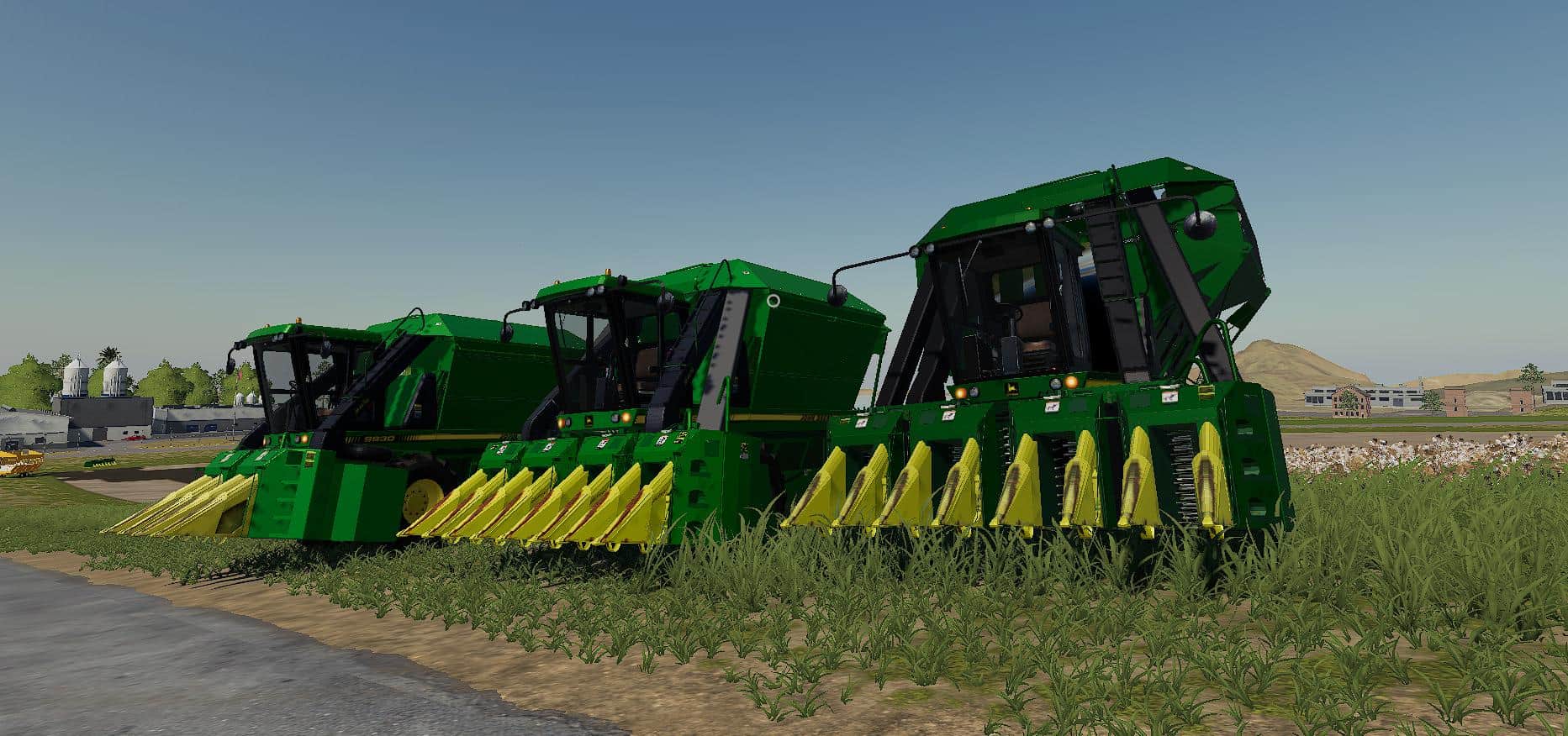 John Deere Cotton Pickers v0.8 Mod Mod Download