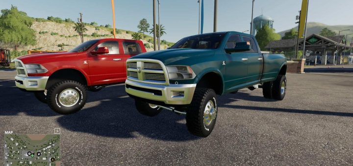 Ram 3500 Dually v1.0 Mod - Farming Simulator 19 Mod / FS19