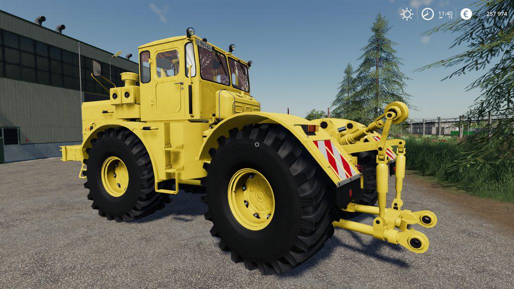 Kirovets K-700A with curtains v1.2.0.0 Mod Mod Download