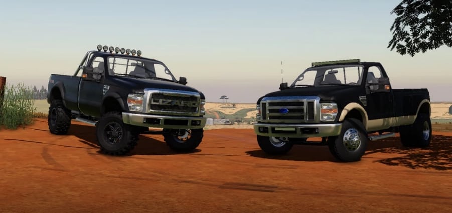 2021 Ford Super Duty v 1.0 - FS19 mods / Farming Simulator 19 mods