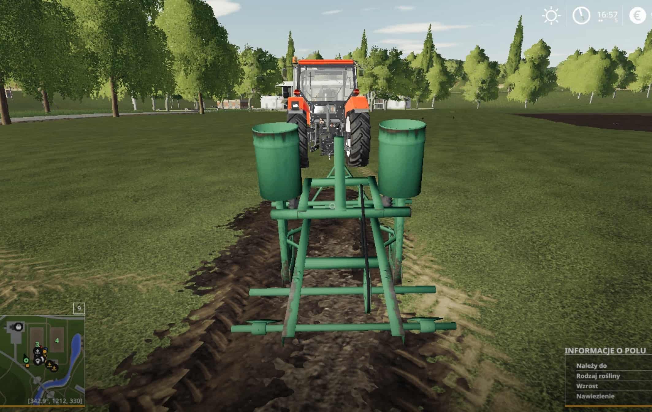 Lizard two Row Planter v1.0 Mod Mod Download