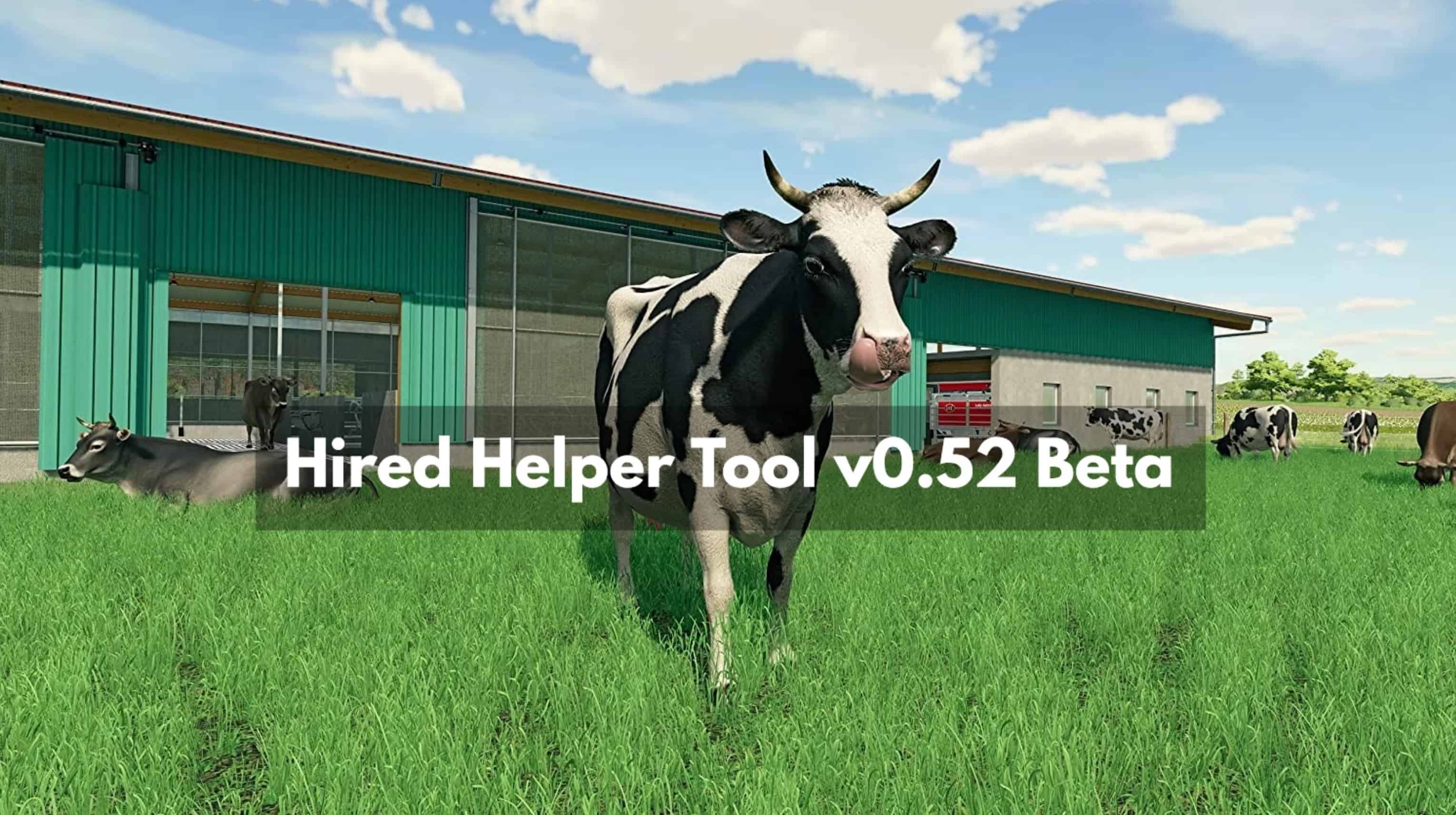 Hired Helper Tool v0.52 Beta - FS22 Mod Download