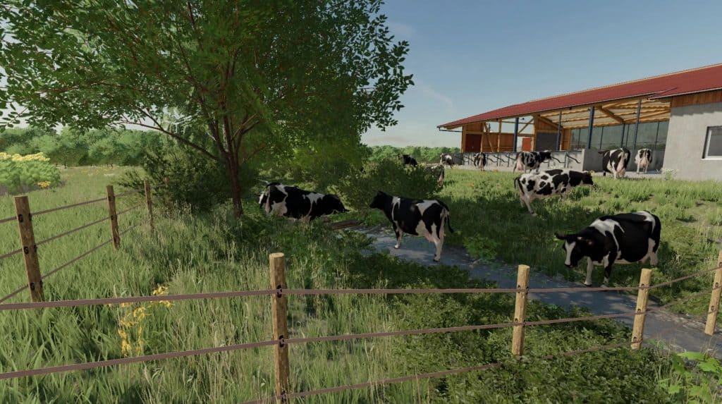 Cowbarn Medium v1.0.0.0 - FS22 Mod Download