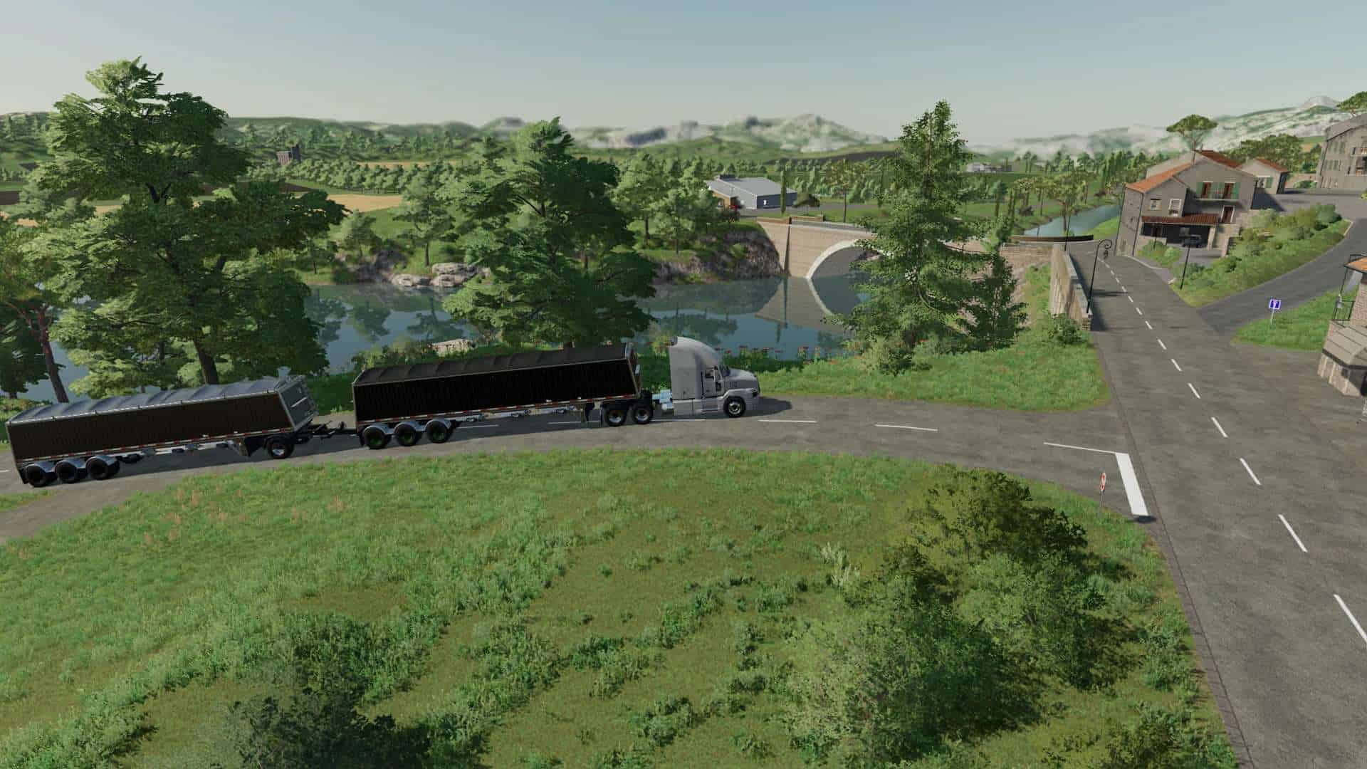 Triple Hopper Trailer V1.0 - FS22 Mod Download