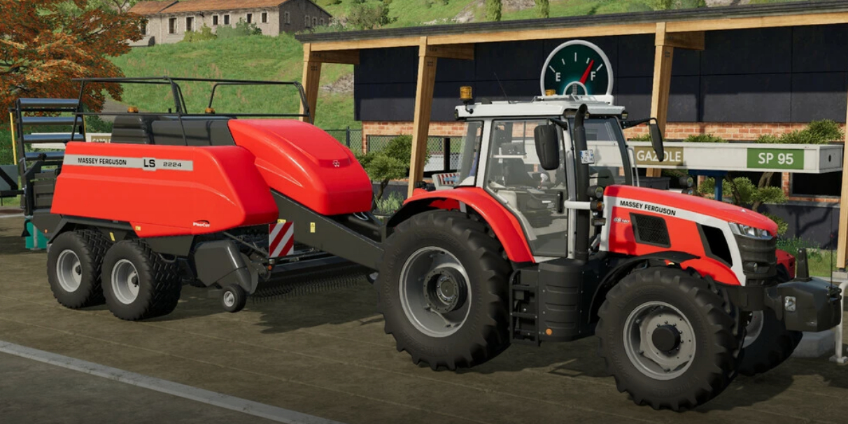 Massey Ferguson LS 2200 Gen2 Baler Pack v1.1 - FS22 Mod Download