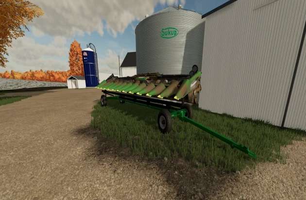 EZ Trail Header Cart V1.0 - FS22 Mod Download